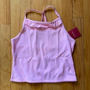Kids Light Pink Tankini Top